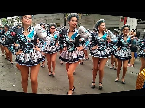 Chicas baile Saya Caporales 2020 (Virgen de la Candelaria) - Lima Perú