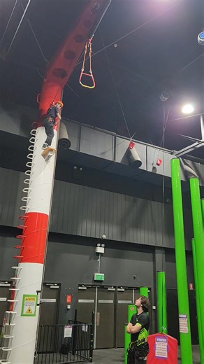 29 reactions · 4 comments | Amilia doing the Leap of faith at clip and climb | Oshua Joakington | Facebook