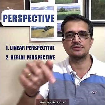 Linear and Aerial PERSPECTIVE in Drawings and Paintings