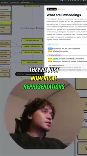 Cosine similarity: Finding the angle between data vectors. Like searching 'anime gym wear' and finding cool Japanese cartoon workout clothes. #Embeddings #CosineSimilarity #SemanticSearch #RAG #AI