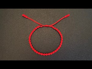 DIY Spiral Bracelet | Lucky Charmed Bracelet | Red Bracelet | Step by Step Tutorial