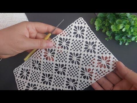 How to Crochet a Beautiful Floral Lace Pattern | Perfect for Tablecloths, Shawls & Home Decor