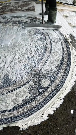 Beautiful circle rug scraping #satisfying #aladdin #asmr | Eligoss sport foot