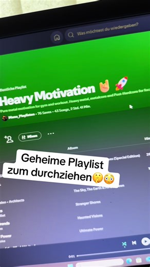 Die beste Playlist zum durchziehen #gymmotivation #gym #spotify #spotifyplaylist #playlist