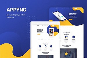 70 Best App Landing Page Templates 2025