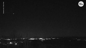 Great balls of fire! Doorbell cameras across the U.S. capture the moment a flaming meteor soared across the sky. | USA TODAY Video
