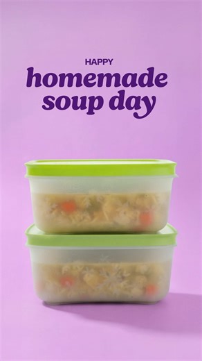Cozy Homemade Soup: Prep and Save with Freezer Mates® PLUS