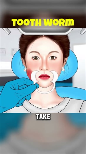 Dangerous worms in teeth