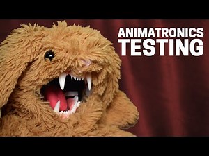 Testing Out a 3D Printed Animatronic Mouth