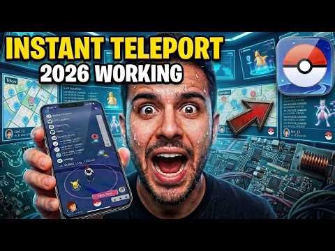 New Pokemon GO Spoofer 2026 iOS & Android – Easy Joystick, Teleport & Auto Walk