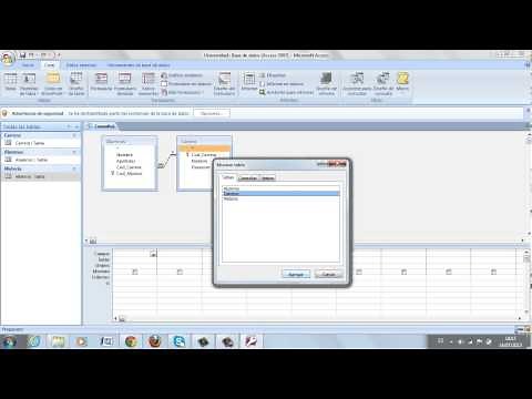 Tutorial ACCESS 2007 (Base de datos, tablas, relaciones, consultas, formularios)