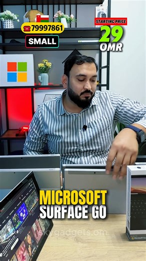 Sky Gadgets Brothers on Instagram: "💻✨ Microsoft Surface Deals Available! Premium design • Touchscreen • Powerful performance Perfect for: ✔ Office work ✔ Students ✔ Designers ✔ Business users Grab the best Surface deals in Oman 🇴🇲 DM to order 📩 — limited stock! #oman🇴🇲 #oman #skygadgets #microsoft #surfacepro #fyp #offer #limitedoffer #salesalesale #fyppppppppppppppppppppppp"