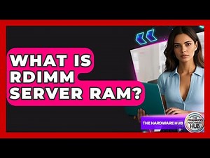 What Is RDIMM Server RAM? - The Hardware Hub