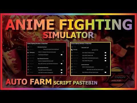 ANIME FIGHTING SIMULATOR Script Pastebin 2022 AUTO FARM | AUTO BOSS | AUTO COLLECT & MORE👹