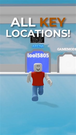 All Key Locations.. #abilitywars #roblox