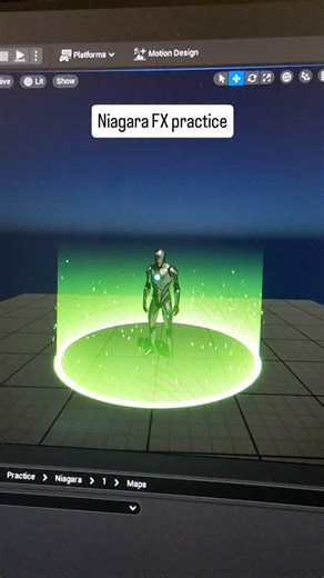 Hoj Dee | unreal engine | Healing Aura Niagara system in Unreal Engine 5. I've put the project file on my Patreon. #gamedev #indiedev #ue5 #realtimefx #vfx #material | Instagram