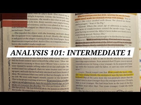 Symbolism, Lenses and Writing Your First Analysis