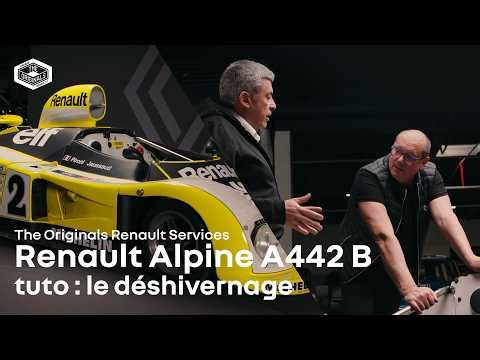 tutos de nos experts Renault | déshivernage de l'Alpine A442