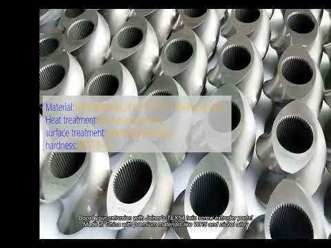 High Corrosion Resistance Twin Screw Extruder Parts Extruder Screw Element For TEX54