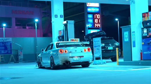 【BNR34×RB26】4K深夜阪神高速巡航｜芦屋—环状线