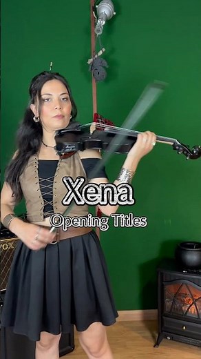 Xena Warrior Princess Opening Titles #violincover #xena #warrior #warriorprincess #fantasy #violino