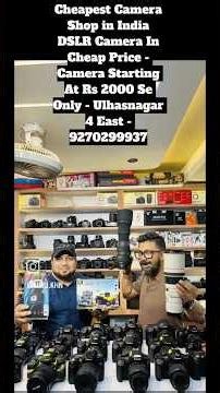 Cheapest Camera Shop in india DSLR Camera In Cheap Price #shorts#youtubeshorts #ytshorts#shortvideo
