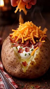 Loaded Baked Potato #BakedPotato #Foodie