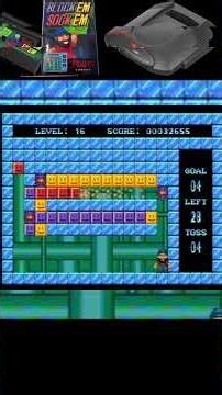 Block Em Sock Em Atari Jaguar Review
