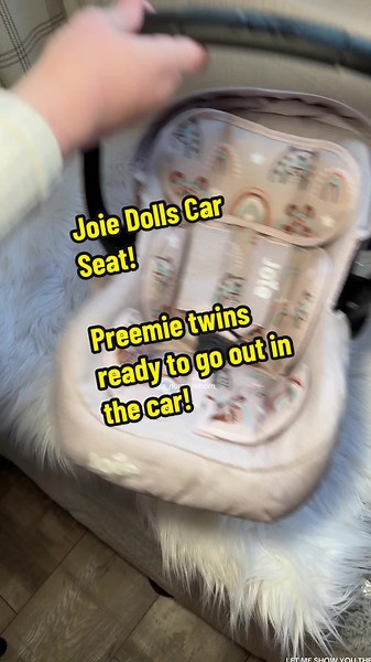 Joie Dolls Car Seat for Preemie Twins | Argos Reborn Accessories