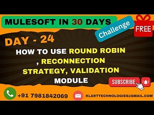24 - MASTER MuleSoft with Round Robin Router and Reconnection Strategies!