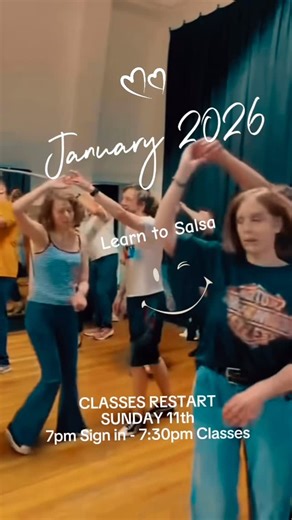Salsa Liverpool ™️ on Instagram: "SALSA LIVERPOOL - HAPPY NEW YEAR - January 2026 Newsletter 🤩 50% OFF Merseyside Latin Festival 2026 full pass ENDS 4th JANUARY!!! See below for discount code 👇🏽 ********** ⭐️ SUNDAY SALSA ⭐ ✅ Cuban Salsa & Rueda classes followed by social dancing 🇨🇺 2026 👉🏼 *Classes restart Sunday 11 January* ⏰ See you in Arts Bar from 7pm for sign in - 7:30pm sharp Classes Social 9:30-11pm 📍 VENUE: ARTS BAR STUDIOS, 22 Hope Street, L1 9BY with the Salsa Liverpool team. 