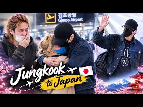 Jungkook Flies to Japan; Jimin and JK's Mom Accompany Him to the Departure Gate—ARMYs Get Emotional!