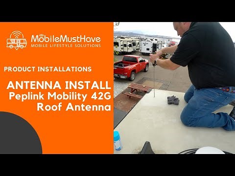 Peplink Roof Antenna Installation Overview (Pepwave Mobility 42G)
