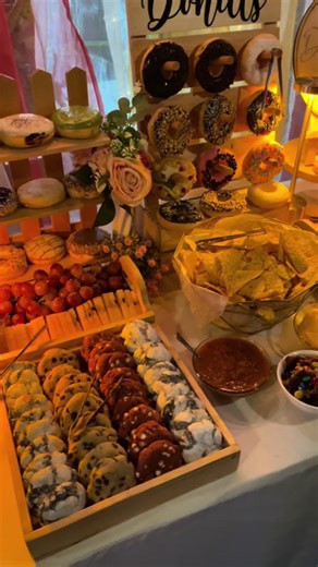 Peachie @18. Thank you so much for choosing Dessert Bar Twenty-One to be part of your special day. #dessertbuffet #dessertbuffetsetup #dessertbar #grazingtable #picapica #fyp #northcaloocan