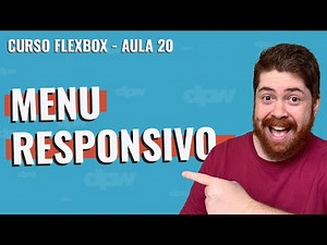 Como Fazer um Menu Responsivo - Curso Flexbox - Aula 20