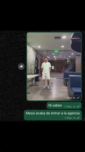 Miren el resultado de la broma a nuestro jefe 👀 Y aunque sea IA, el mejor⚽️🐐 siempre está con los mejores, como tiene que ser 🤝 Por eso, aparte de venir a pelotear, no pudo evitar pegarse un paseito por nuestra agencia. 🥵 #messi #guayaquil #interdemiami
