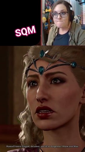 She's Really Thirsty for Drow - Baldur's Gate 3 #shorts #baldursgate3 #bg3