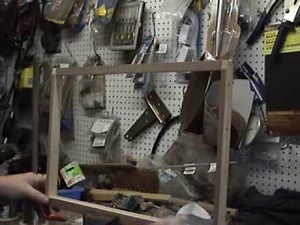 Putting together Dadant frames