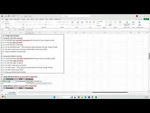 Excel MO 210 - 4. Using Text Functions.mp4