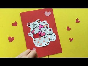 ❤ DIY CUTE CARD FOR MOM ❤ MOTHERS DAY CRAFT IDEAS LAST MINUTE