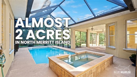 Your own 2-acre piece of paradise on North Merritt Island. 🌺☀️ Tucked away on a lush, private lot, this 3-bed, 2.5-bath custom block pool home offers peace, privacy, and proximity — just minutes from the Space Center, beaches, and river. 🌳 2 acres of lush landscape 🤿 Solar-heated pool spa screened lanai 🥘 Chef’s kitchen w/ 13-ft quartz island & high-end finishes ⚡️ Whole-house generator metal roof hurricane shutters 🚐 Plenty of room to park your boat, ATV, or RV (with hookups!) 📍 5900 Coch