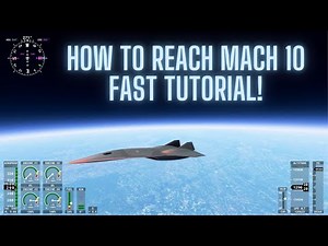 MSFS - How to Fly Mach 10 in the Top Gun Maverick Darkstar (Fast Tutorial!)