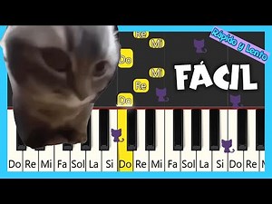 Chipi Chipi Chapa Chapa - TUTORIAL PIANO (más fácil)