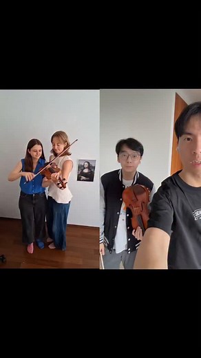 9.7K views · 9.1K reactions | Bach Quadruple violin concerto! With @monahoch | Twoset Violin | Facebook