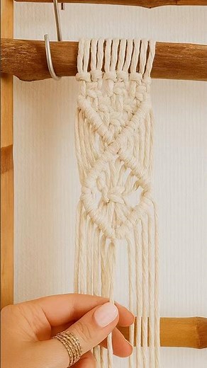 Macramé facile : apprendre les noeuds puis des motifs qui deviennent des créations uniques ⭐️