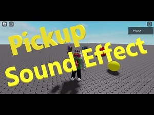 Proper Way of Adding Pickup Sounds in Roblox