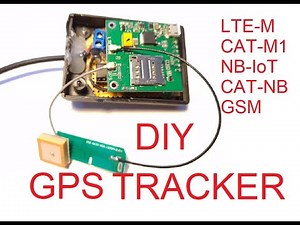 NEW GEN 30$ Cheap DIY GPS bike car tracker working worldwide - for LTE-M / NB-IOT and GSM networks