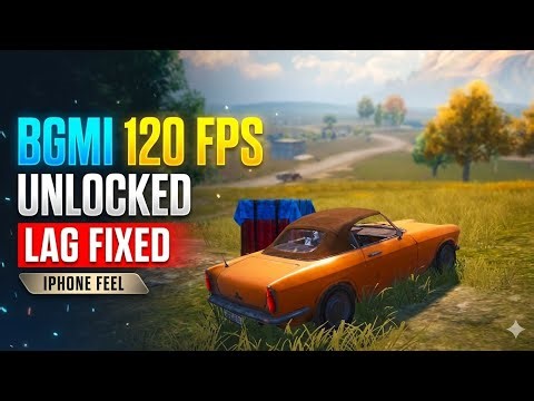 BGMI 4.2 Update 🔥 120 FPS Config ⚡ Ultra Smooth Gameplay | Lag Fix 100% | 2GB–8GB RAM iphone Feel