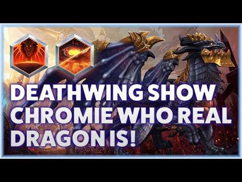 Deathwing Cataclysm - DEATHWING SHOW CHROMIE WHO REAL DRAGON IS! - Grandmaster Storm League
