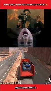 What is this? 💀 Yash Toxic Teaser gets Criticized 😡 #shorts